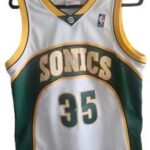 #35 Durant Sonics Hardwood Classics Michell & Ness HWC Swingman Jersey M