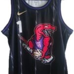 Toronto Raptors Gradey Dick #1 City Edition Nike Swingman Jersey (Black Dino) L NEW