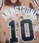 Chicago Bulls B.J. Armstrong #10 Mitchell & Ness Camo Swingman Jersey L - Image 3