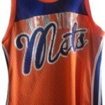 NY Mets Orange & Blue Ladies 4Her Jersey XL