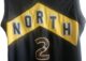 NEW Kawhi Leonard #2 Raptors “NORTH” Nike Swingman Jersey Size 48 (M) – Black Finals Era - Image 5