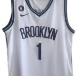 Mikal Bridges #1 Brooklyn Nets Nike Swingman Jersey Large – White NBA