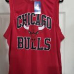 NEW Chicago Bulls Red Jersey Large – NBA Logo Front (With Tags)