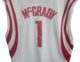 Tracy McGrady #1 Houston Rockets Reebok Jersey Large – White NBA Throwback - Image 7