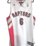 Raptors O’Neal #6 Jersey XL Adidas White – Vintage NBA