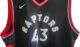 Pascal Siakam #43 Toronto Raptors Nike Jersey – Black Statement Edition – Size XL Youth - Image 2