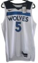 NBA Wolves #5 Edwards Associate Edition White Jersey XL NEW