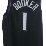 NBA Phoenix #1 BookerStatement Edition Black Jersey Medium NEW