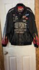 NASCAR Jeff Hamilton Vintage Jeff Gordon Dupont Leather Jacket Black XL - Image 2