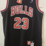 NBA NIKE #23 Jordan Chicago Bulls Black Jersey XL with tags