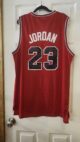 NBA #23 Jordan Chicago Red Jersey XL with tags - Image 4