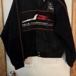 NASCAR #8 Dale Earnhardt Jr Budweiser Black SuedeJacket XL