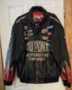 NASCAR Jeff Hamilton Vintage Jeff Gordon Dupont Leather Jacket Black XL