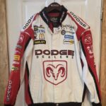 NASCAR #9 Dodge White/Red Jacket Large