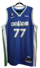 NBA #77 Doncic Dallas Mavericks Blue/Green 52/X-Large