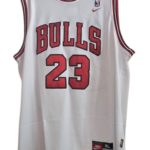 NBA Chicago Bulls #23 Jordan Jersey White XL