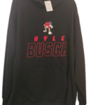 10206 NASCAR Kyle Busch M&M Black Hoodie 2XL