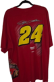 10478 NASCAR #24 Jeff Gordon AARP Drive To End Hunger Red T-Shirt 2XL Never Worn - Image 3