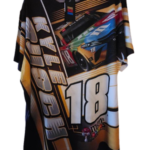 10406 NASCAR #18 Kyle Busch Full Body colored T-Shirt XL