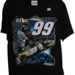 10847 NASCAR #99 Carl Edwards AFLAC Black T-Shirt Medium