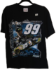 10847 NASCAR #99 Carl Edwards AFLAC Black T-Shirt Medium