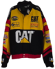 11287 NASCAR Bill Davis Racing CAT Yellow/Black/Red/White Jacket XL