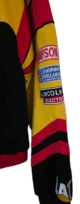 11287 NASCAR Bill Davis Racing CAT Yellow/Black/Red/White Jacket XL - Image 4