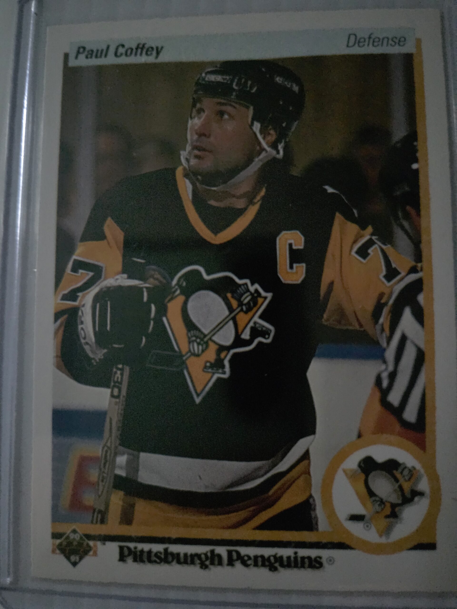 1. Coffee-1 00002 — Paul Coffey — 1990-91 #124 - Image 1