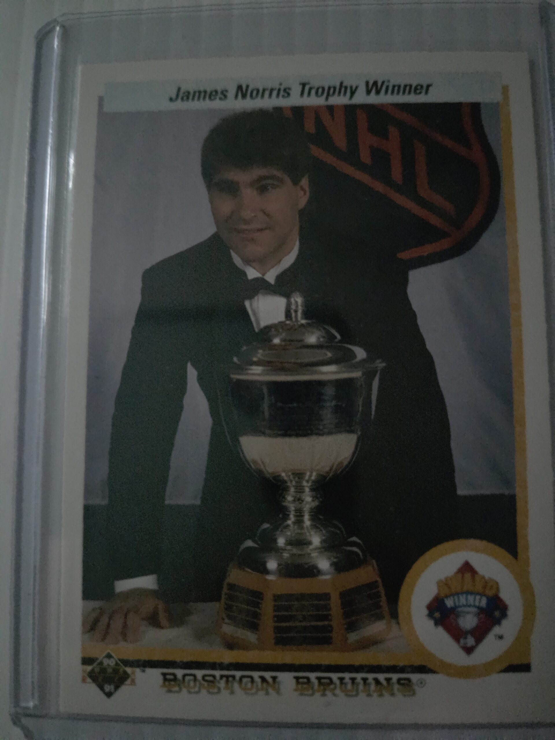 4. Bourque-1 00004 — Ray Bourque — 1990-91 #204 - Image 1