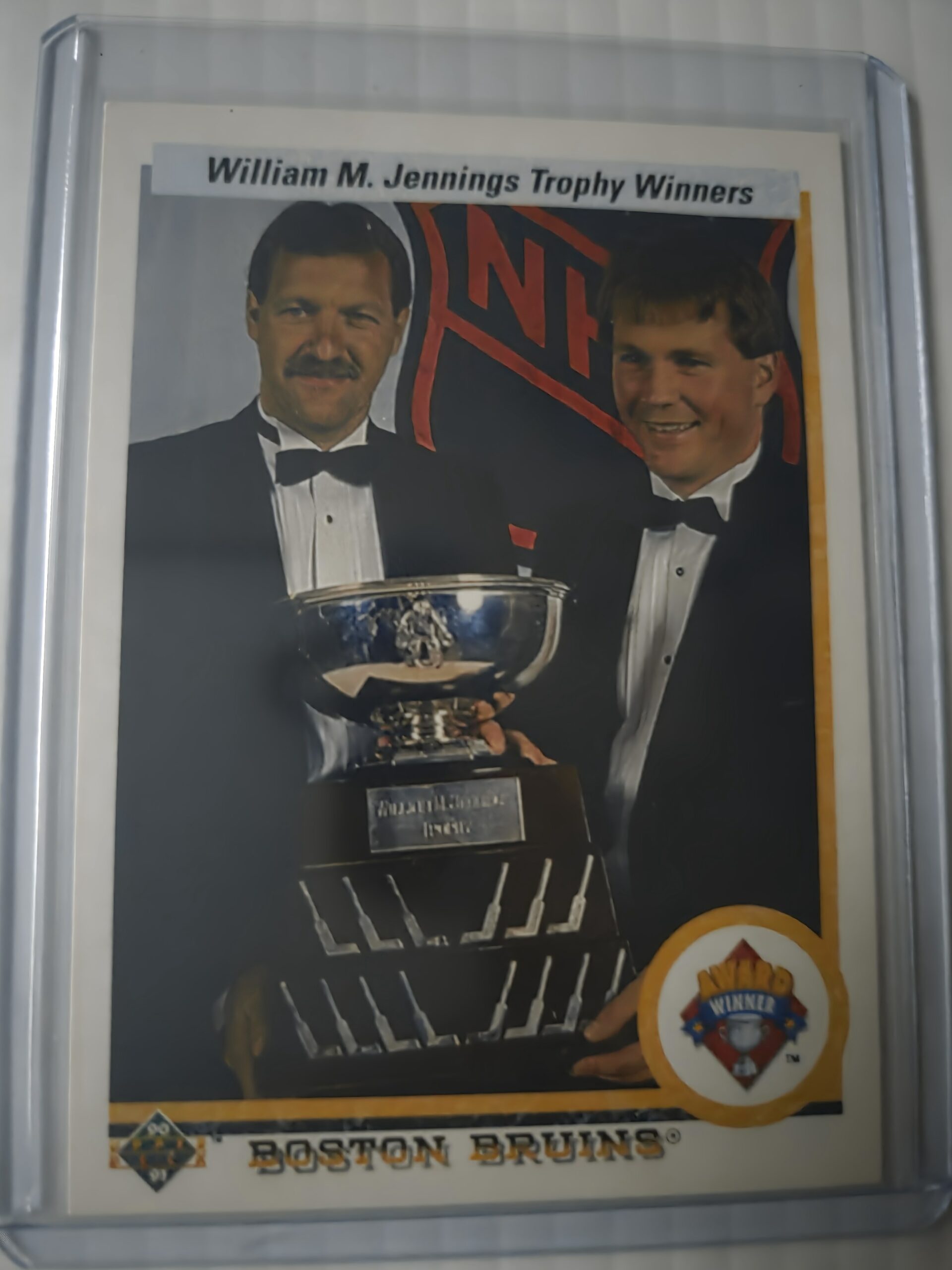 00011 — Andy Moog — 1990 Upper Deck #209
